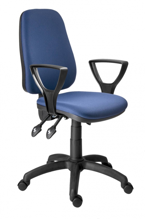 Kancelářská židle 1140 ASYN  - Červená