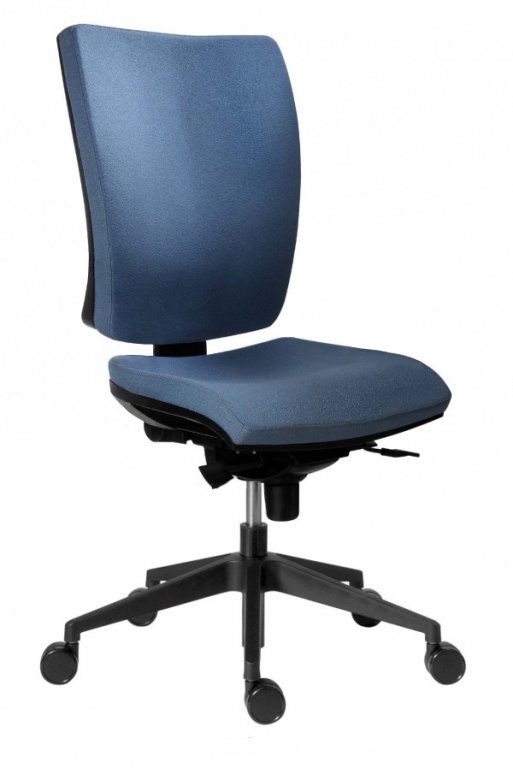 Kancelářská židle 1580 SYN GALA PLUS  - Koženka červená