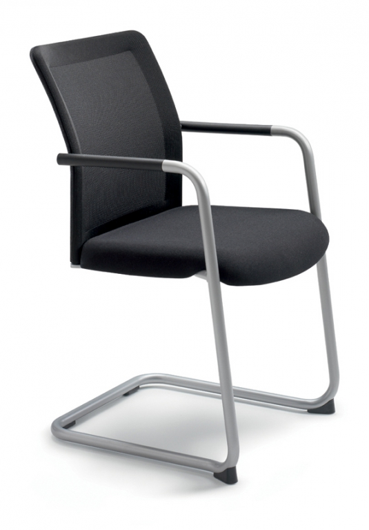 Konferenční židle Paro_net 6266-103  - Tm.šedá