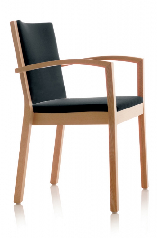 Konferenční židle S13 6711-123  - Černá