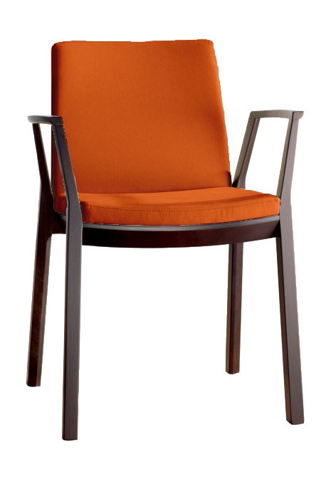 Konferenční židle arta 6891-203  - Tm.oranžová