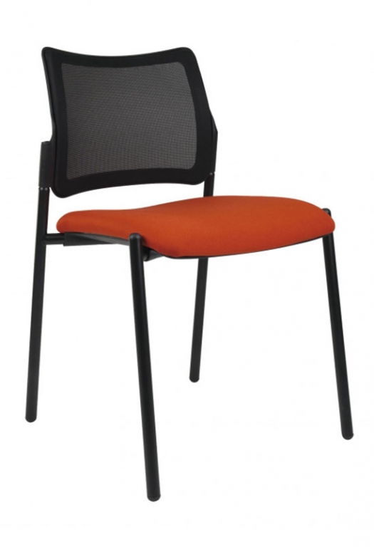 Konferenční židle 2171 N Rocky NET  - koženka zelená
