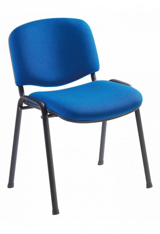 Jednací židle Taurus TN  - koženka modrá
