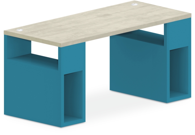 Stůl s úložnými podnožemi 160x70cm