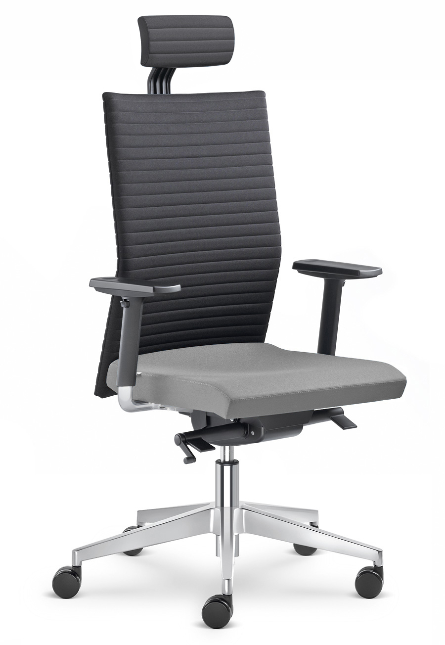 Kancelářská židle Element 435-SYS-F40-N6  - černá/šedá