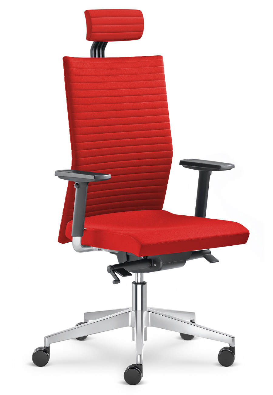 Kancelářská židle Element 435-SYS-F40-N6  - červená/červená