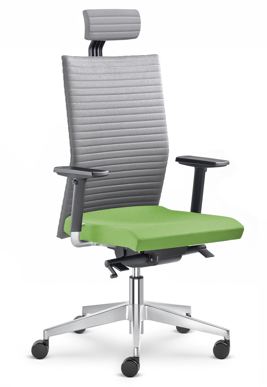 Kancelářská židle Element 435-SYS-F40-N6  - šedá/zelená