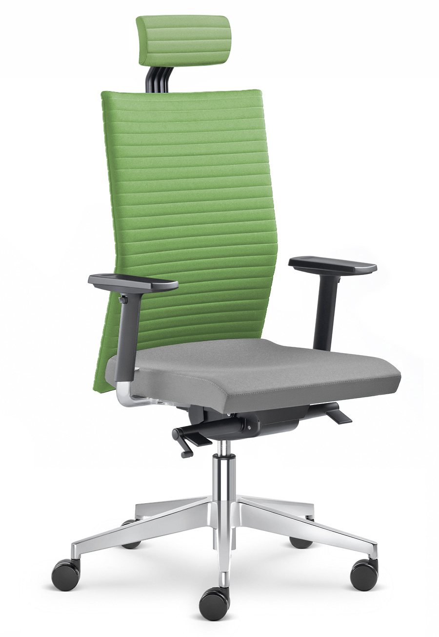 Kancelářská židle Element 435-SYS-F40-N6  - zelená/šedá