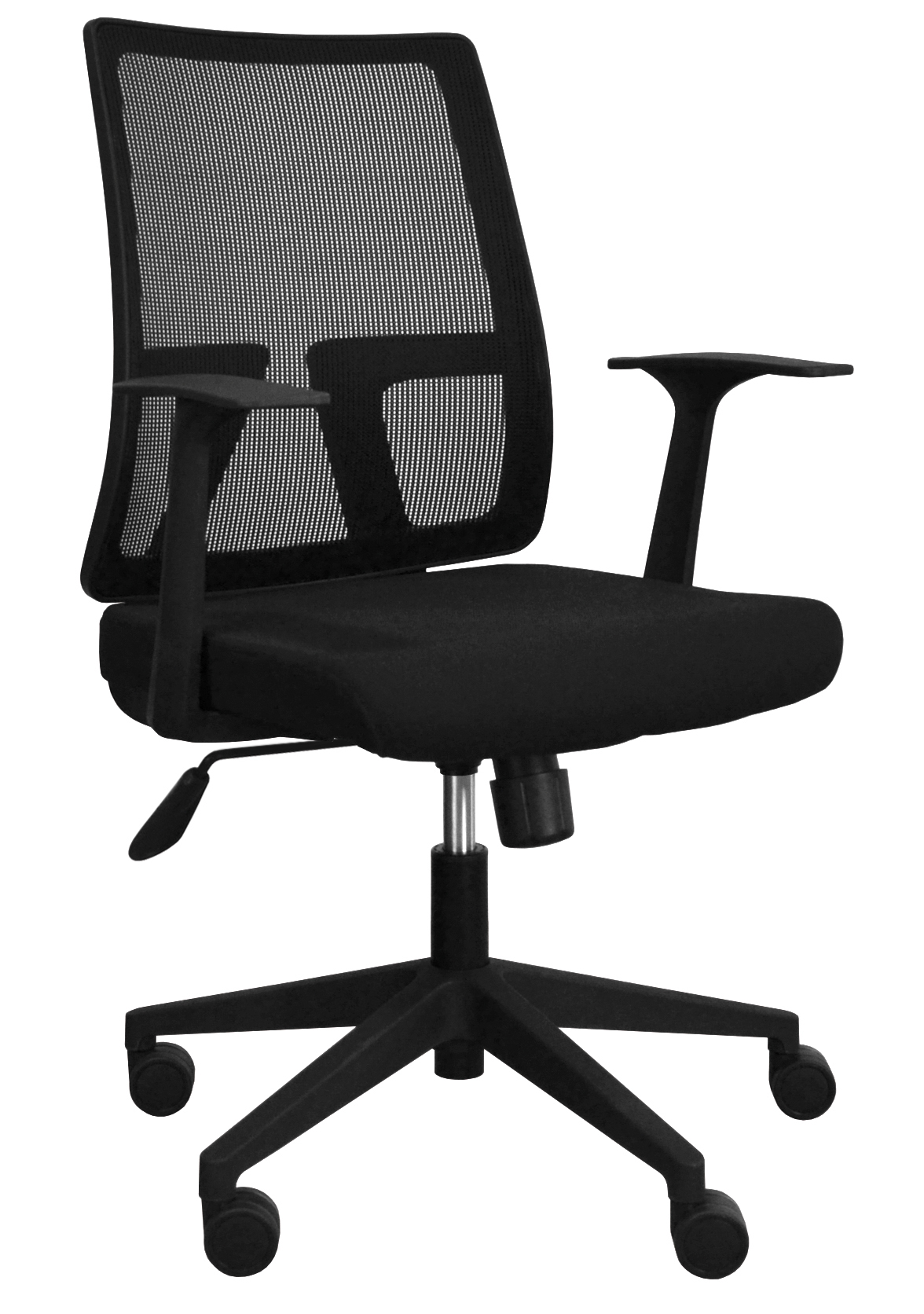 Kancelářská židle - Libra Low B - Černý plast