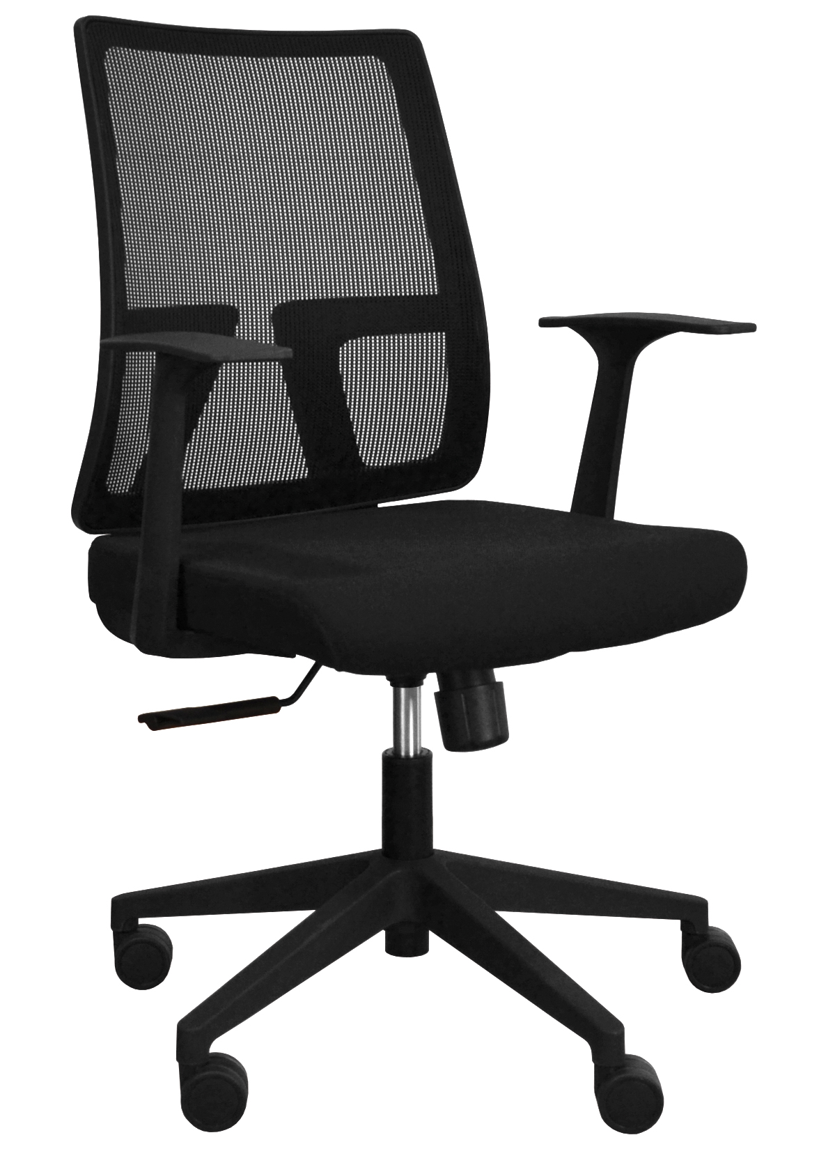 Kancelářská židle Libra Low Plus B - Černý plast