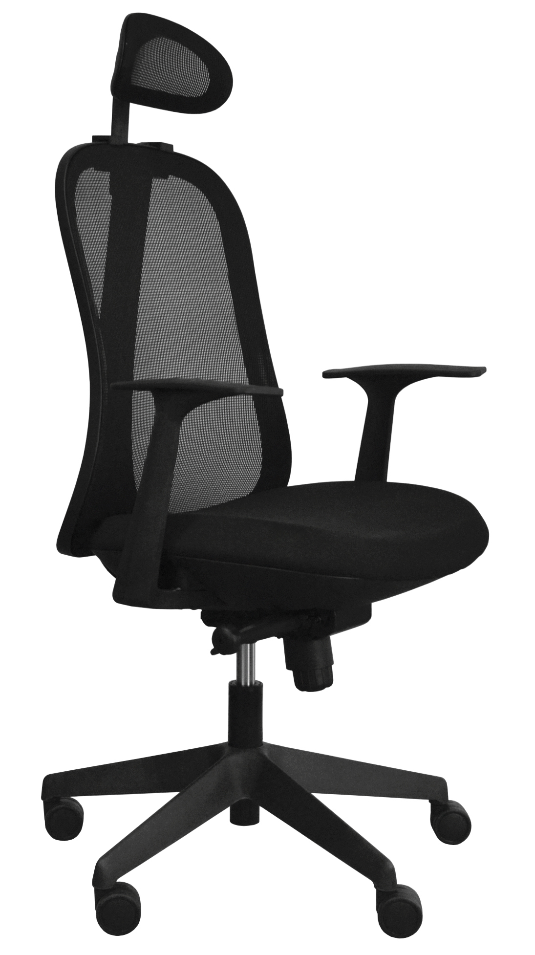 Kancelářská židle Libra High B - Černý plast